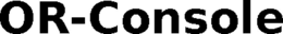 OR-CONSOLE trademark