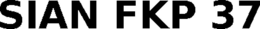 SIAN FKP 37 trademark