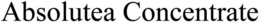 ABSOLUTEA CONCENTRATE trademark