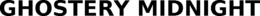 GHOSTERY MIDNIGHT trademark
