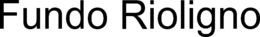 FUNDO RIOLIGNO trademark