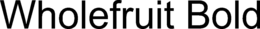 WHOLEFRUIT BOLD trademark
