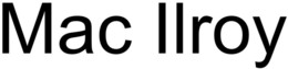 MAC ILROY trademark