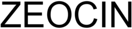 ZEOCIN trademark