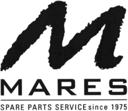 M MARES SPARE PARTS SERVICE SINCE 1975 trademark