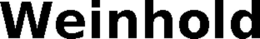 WEINHOLD trademark