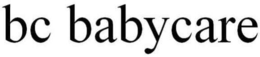 BC BABYCARE trademark