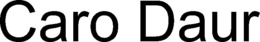 CARO DAUR trademark