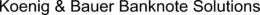 KOENIG & BAUER BANKNOTE SOLUTIONS trademark