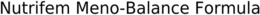 NUTRIFEM MENO-BALANCE FORMULA trademark