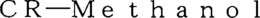 CR-METHANOL trademark
