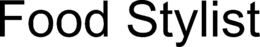 FOOD STYLIST trademark