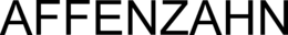 AFFENZAHN trademark