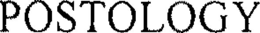 POSTOLOGY trademark