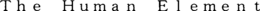 THE HUMAN ELEMENT trademark