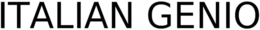 ITALIAN GENIO trademark