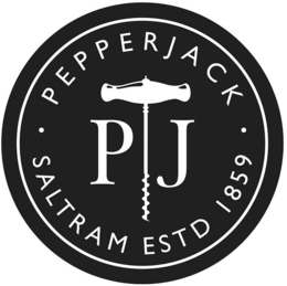 PJ · PEPPERJACK · SALTRAM ESTD 1859 trademark
