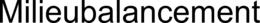 MILIEUBALANCEMENT trademark