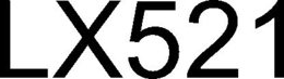LX521 trademark