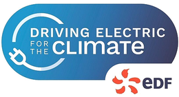 DRIVING ELECTRIC FOR THE CLIMATE EDF trademark