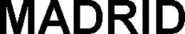 MADRID trademark