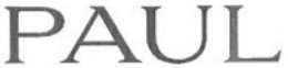 PAUL trademark