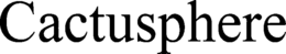 CACTUSPHERE trademark
