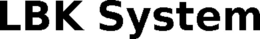 LBK SYSTEM trademark
