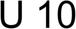 U 10 trademark