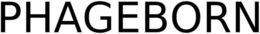 PHAGEBORN trademark
