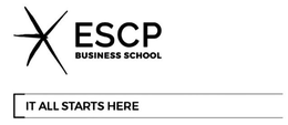 ESCP BUSINESS SCHOOL IT ALL STARTS HERE trademark