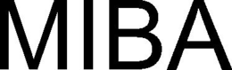 MIBA trademark