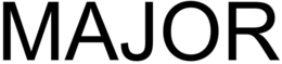 MAJOR trademark