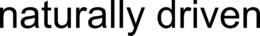 NATURALLY DRIVEN trademark