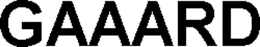 GAAARD trademark