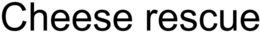 CHEESE RESCUE trademark