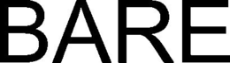 BARE trademark