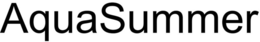 AQUASUMMER trademark