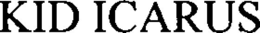 KID ICARUS trademark