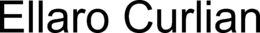 ELLARO CURLIAN trademark