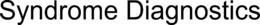 SYNDROME DIAGNOSTICS trademark