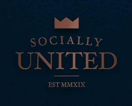 SOCIALLY UNITED EST MMXIX trademark