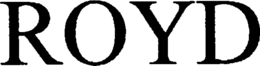 ROYD trademark
