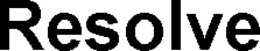 RESOLVE trademark