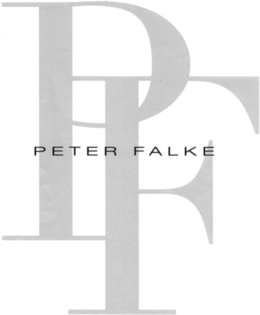 PF PETER FALKE trademark