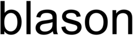 BLASON trademark