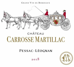 CHATEAU CARROSSE MARTILLAC PESSAC-LÉOGNAN 2018 GRAND VIN DE BORDEAUX trademark