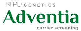 ADVENTIA NIPD GENETICS CARRIER SCREENING trademark