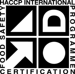 HACCP INTERNATIONAL CERTIFICATION FOOD SAFETY PROGRAMME trademark