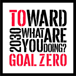 TOWARD 2030 WHAT ARE YOU DOING? GOAL ZERO trademark